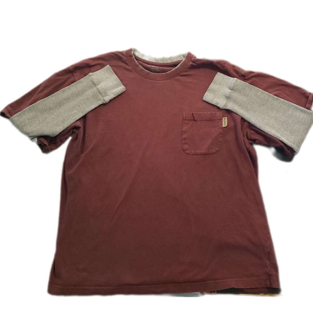 Wolverine Red Thermal Sleeve Tee XL